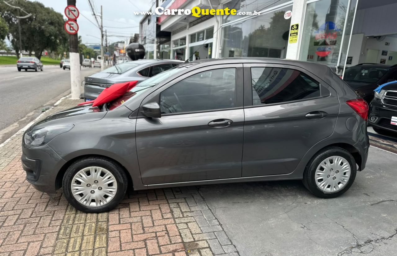 FORD   KA 1.0 SESE PLUS TIVCT FLEX 5P   CINZA 2020 1.0 FLEX - Loja