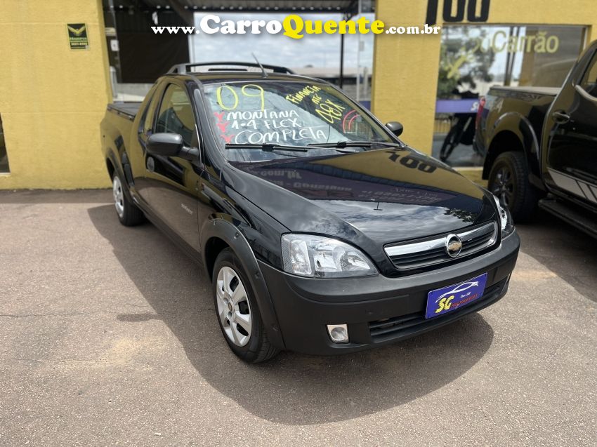 Chevrolet MONTANA 1.4 MPFI CONQUEST CS 8V FLEX 2P MANUAL - Loja