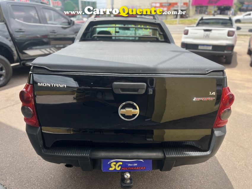 Chevrolet MONTANA 1.4 MPFI CONQUEST CS 8V FLEX 2P MANUAL - Loja