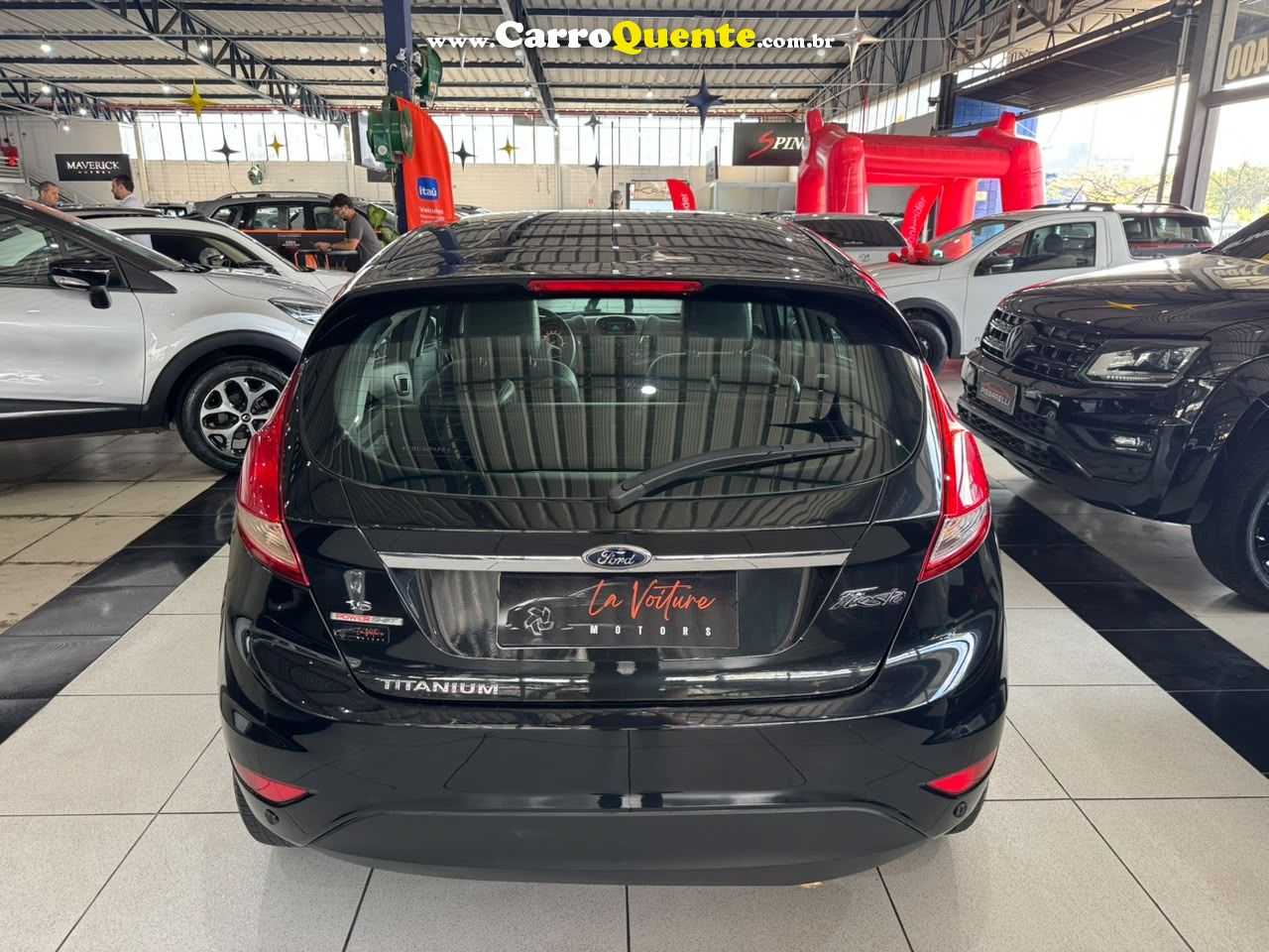 FORD FIESTA 1.6 TITANIUM HATCH 16V 2014 - Loja