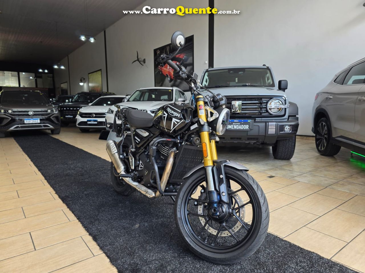TRIUMPH   TRIUMPH SPEED 400   PRETO 2025 400 GASOLINA - Loja