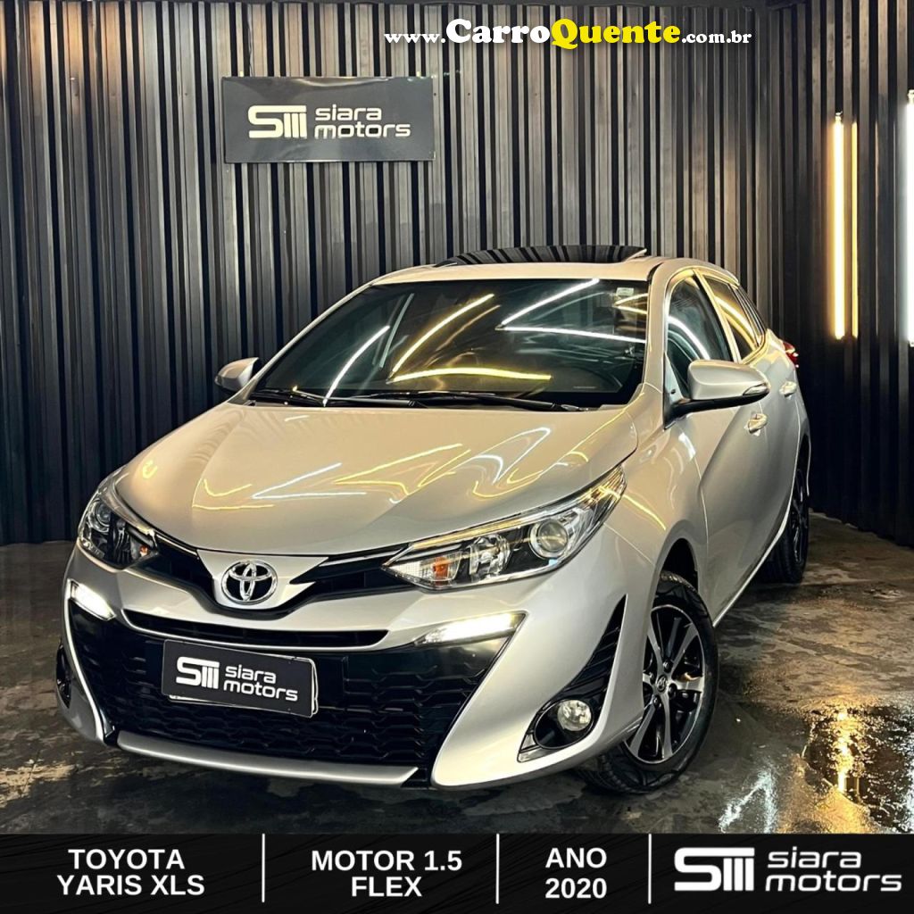 TOYOTA   YARIS XLS CONNECT 1.5 FLEX 16V 5P AUT.   PRATA 2020 1.5 FLEX - Loja
