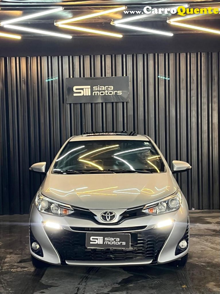 TOYOTA   YARIS XLS CONNECT 1.5 FLEX 16V 5P AUT.   PRATA 2020 1.5 FLEX - Loja