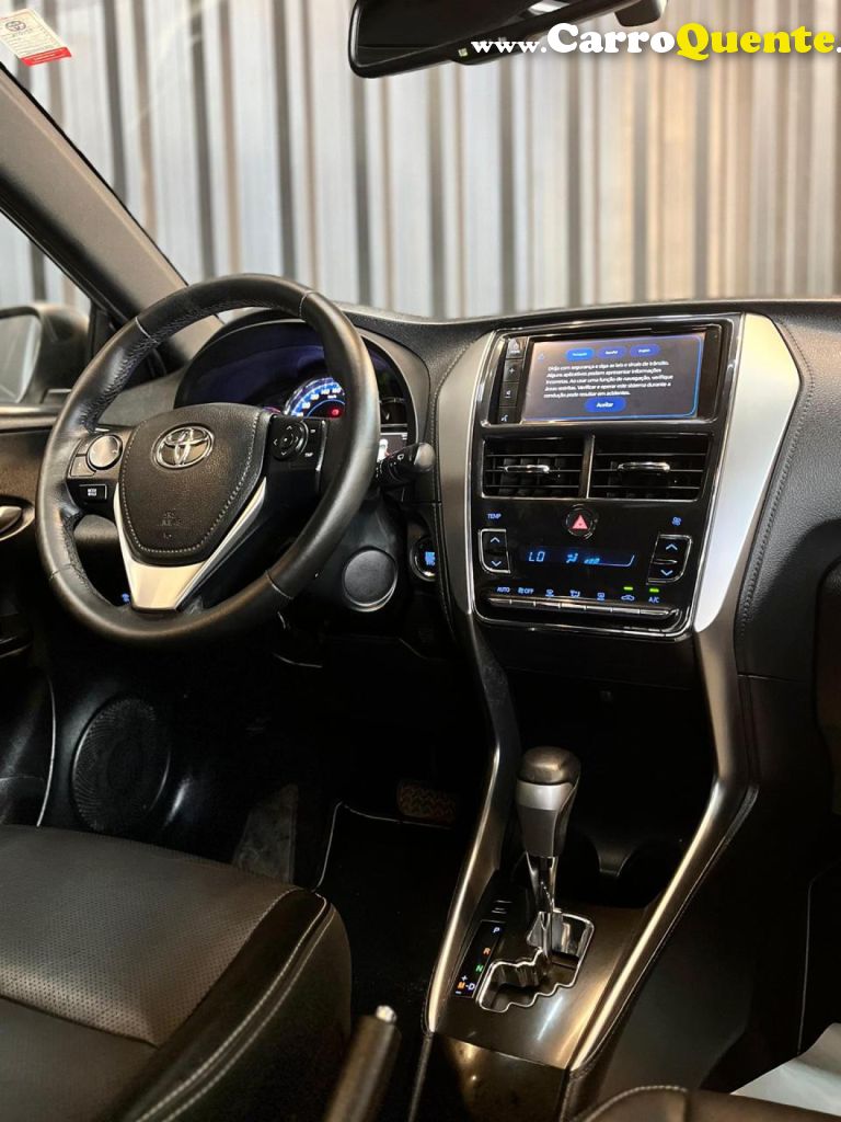 TOYOTA   YARIS XLS CONNECT 1.5 FLEX 16V 5P AUT.   PRATA 2020 1.5 FLEX - Loja