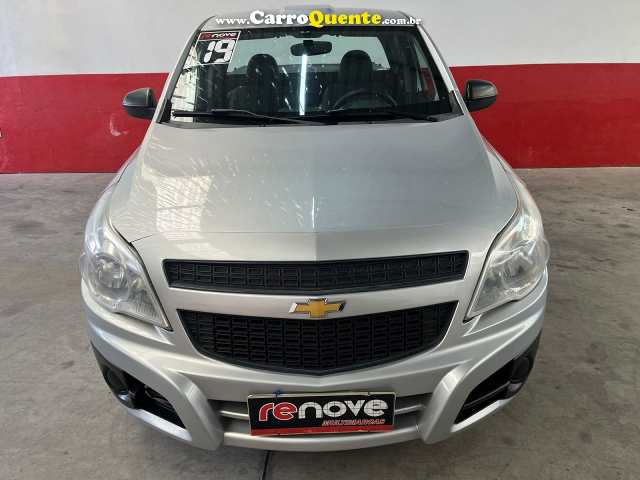 CHEVROLET   MONTANA LS 1.4 ECONOFLEX 8V 2P   PRATA 2019 1.4 FLEX - Loja