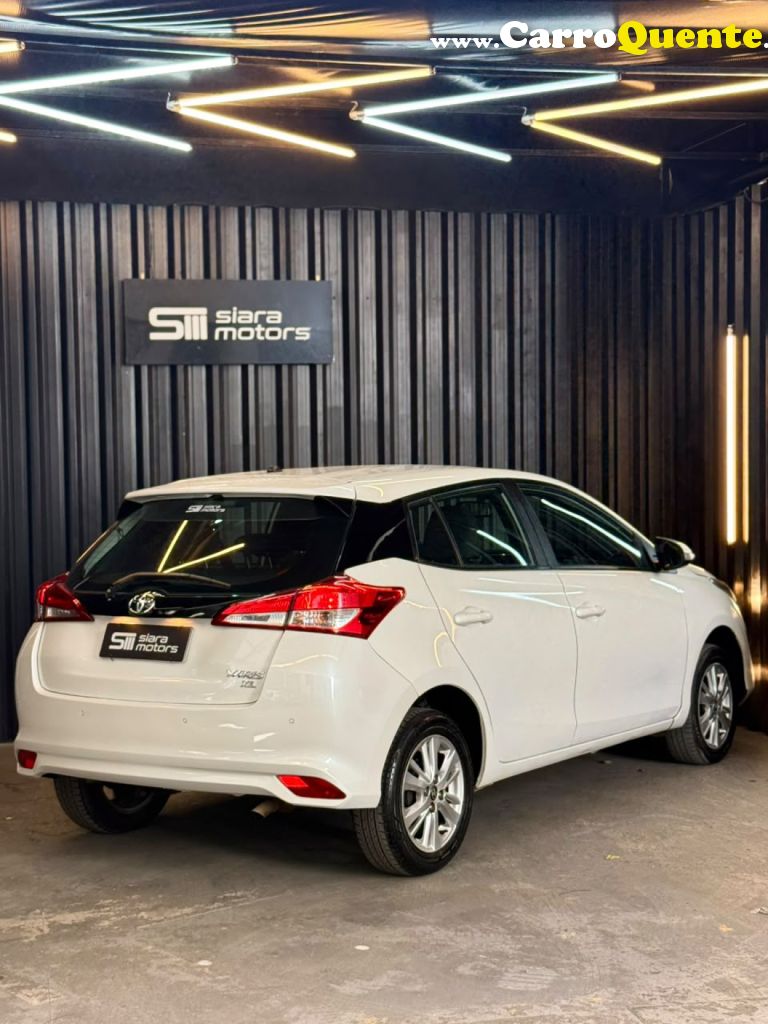 TOYOTA   YARIS XL PLUS TECH 1.3 FLEX 16V AUT.   BRANCO 2019 1.3 FLEX - Loja