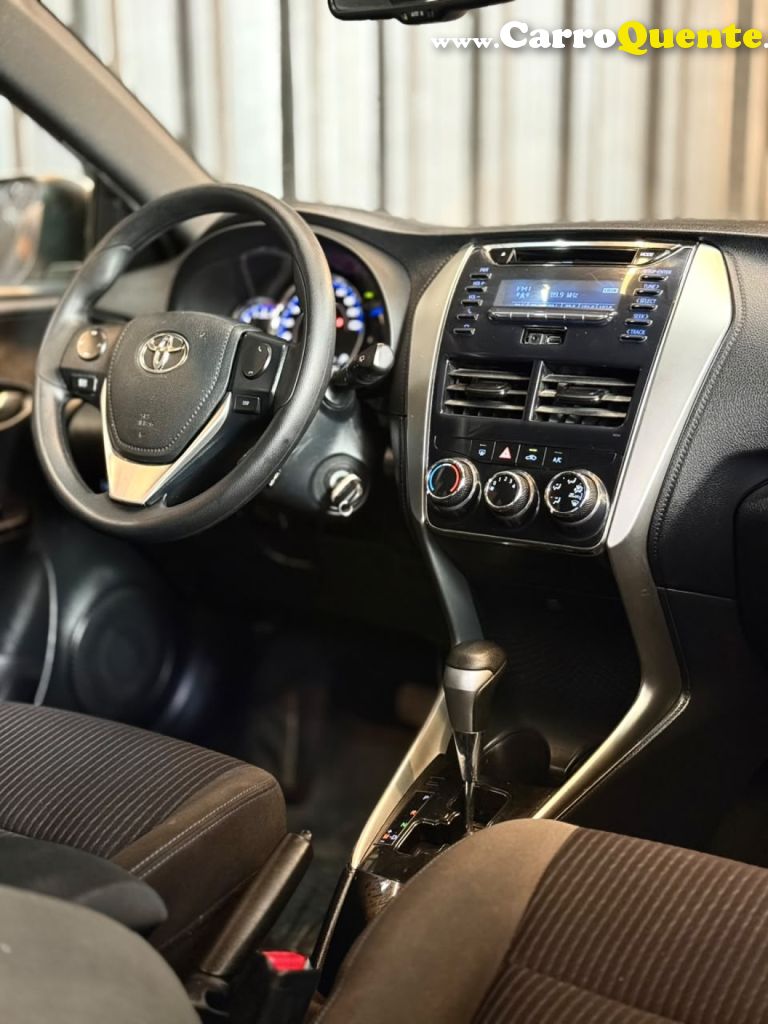 TOYOTA   YARIS XL PLUS TECH 1.3 FLEX 16V AUT.   BRANCO 2019 1.3 FLEX - Loja