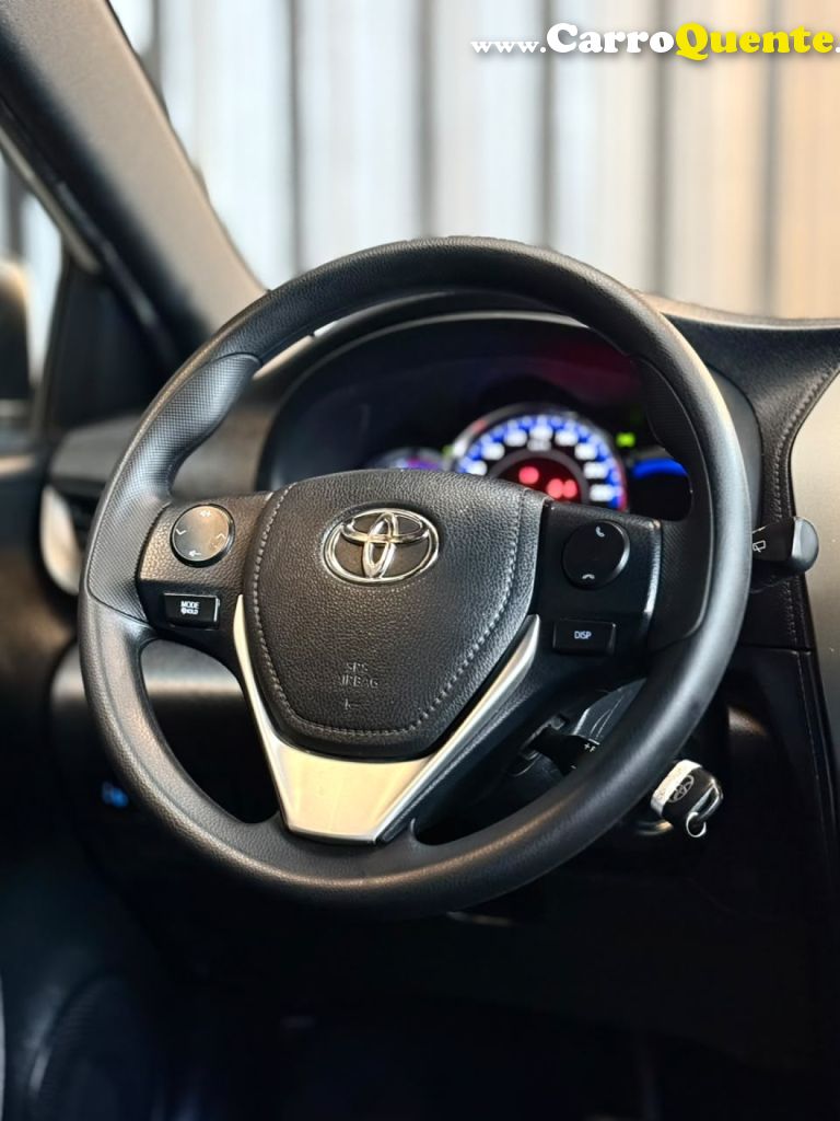 TOYOTA   YARIS XL PLUS TECH 1.3 FLEX 16V AUT.   BRANCO 2019 1.3 FLEX - Loja