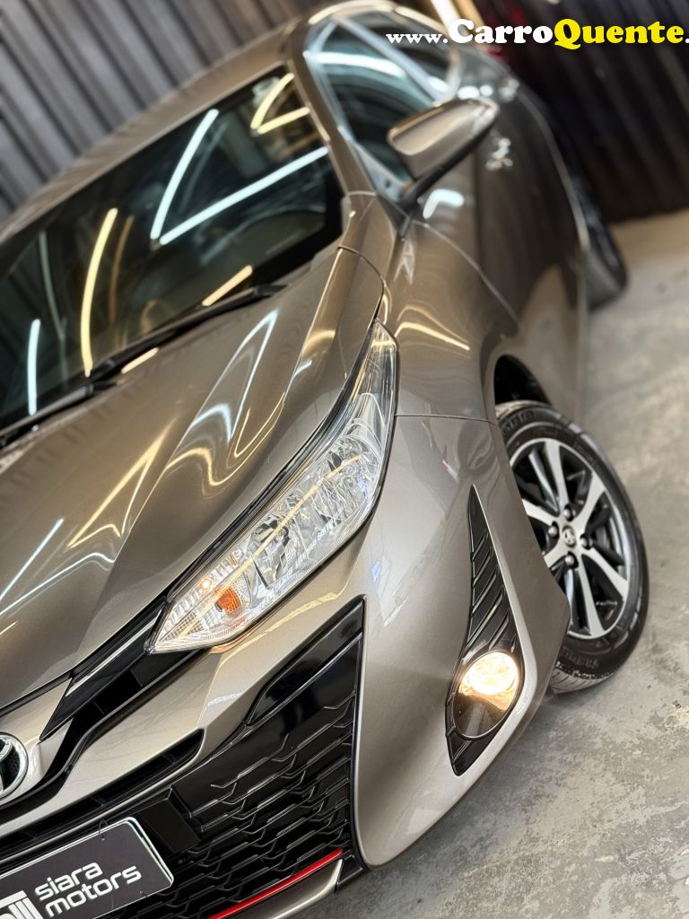 TOYOTA   YARIS XS 1.5 FLEX 16V 5P AUT.   CINZA 2019 1.5 FLEX - Loja