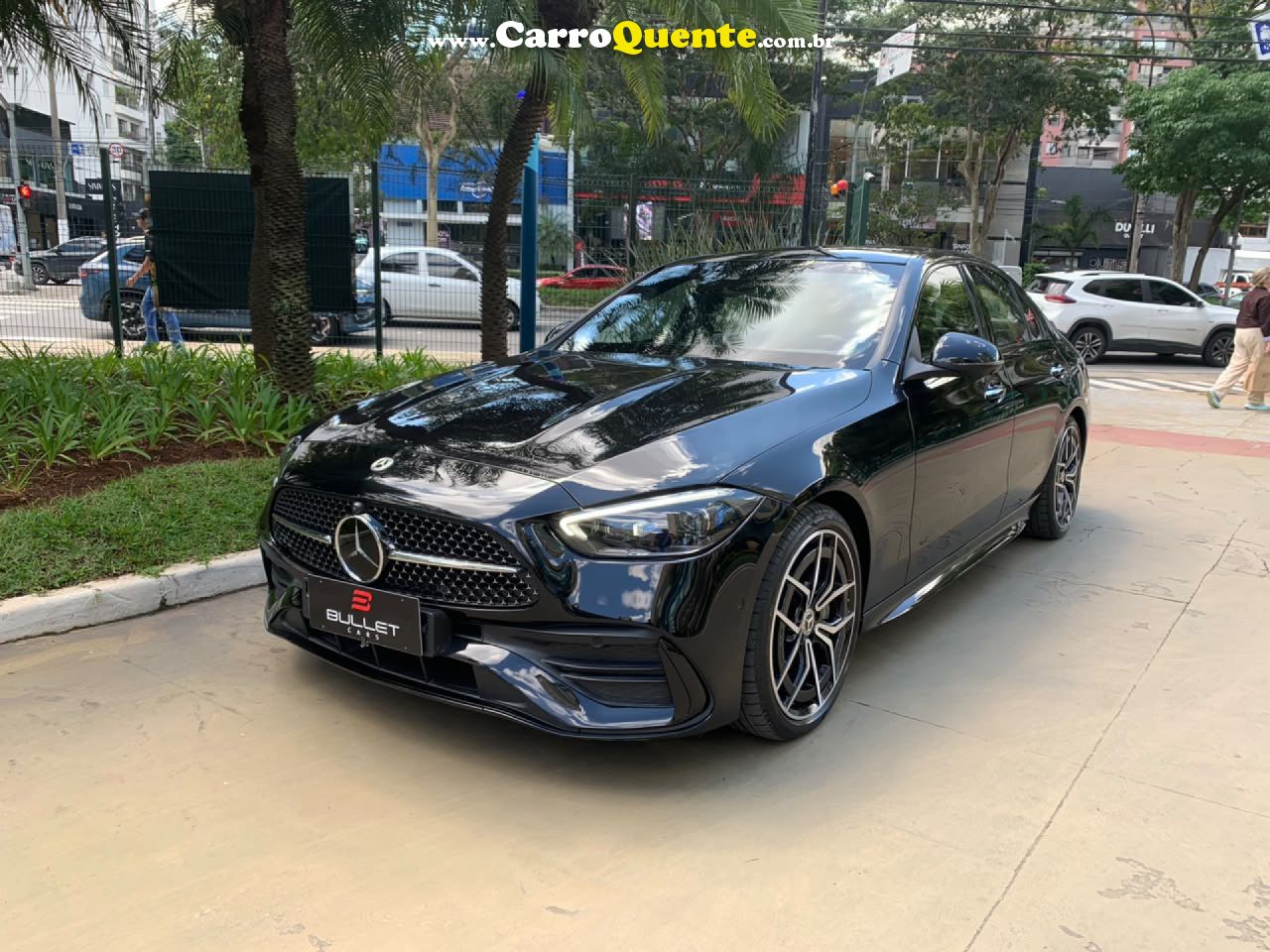 MERCEDES-BENZ   2.0 EQ BOOST HÍBRIDO AMG LINE 9G-TRONIC   PRETO 2023 2.0 GASOLINA E ELÉTRICO - Loja