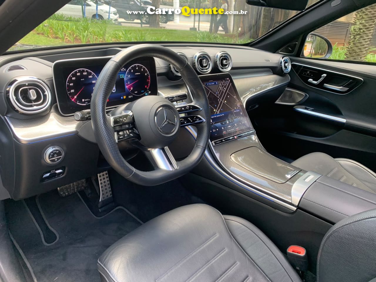 MERCEDES-BENZ   2.0 EQ BOOST HÍBRIDO AMG LINE 9G-TRONIC   PRETO 2023 2.0 GASOLINA E ELÉTRICO - Loja