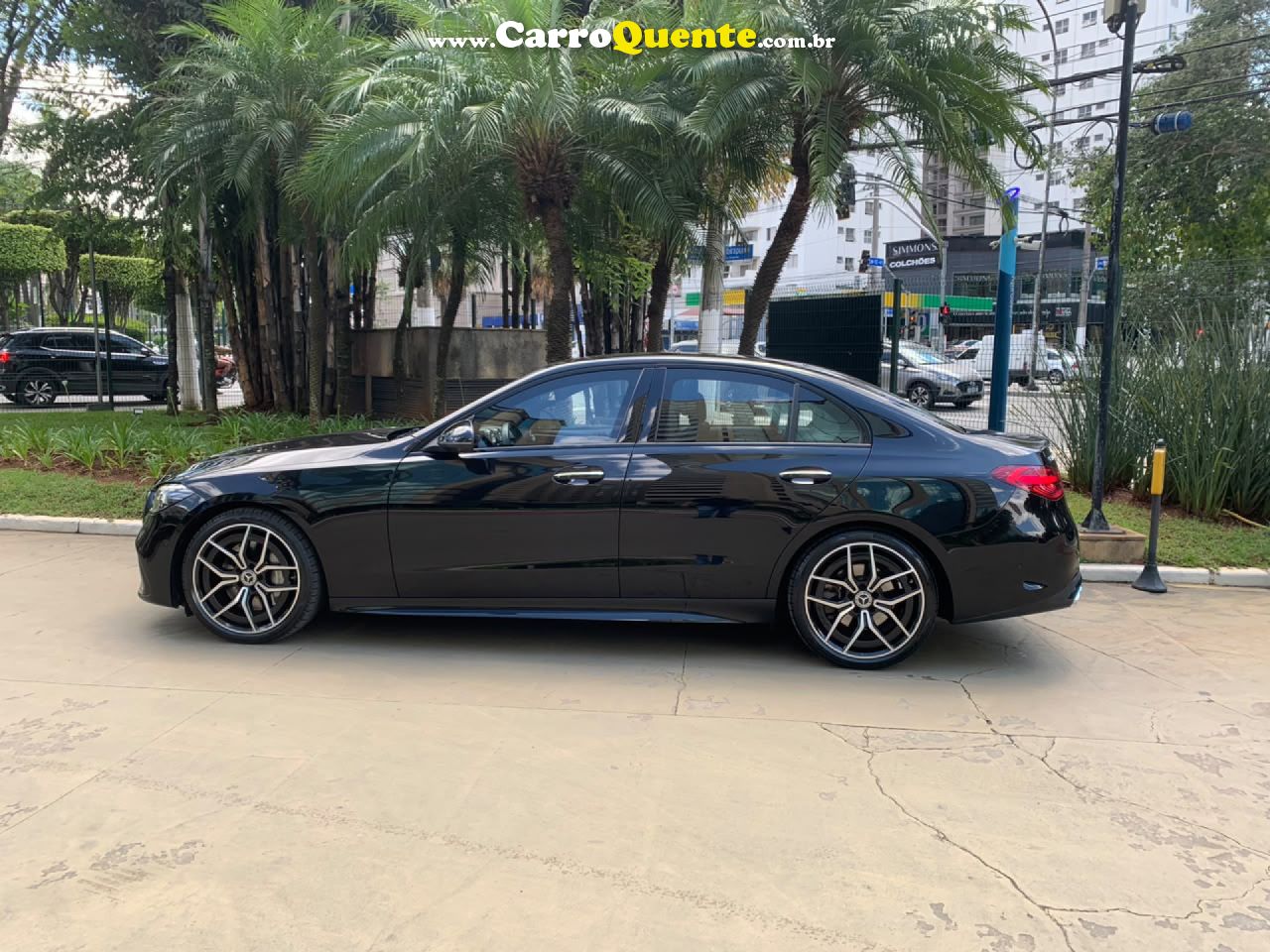 MERCEDES-BENZ   2.0 EQ BOOST HÍBRIDO AMG LINE 9G-TRONIC   PRETO 2023 2.0 GASOLINA E ELÉTRICO - Loja
