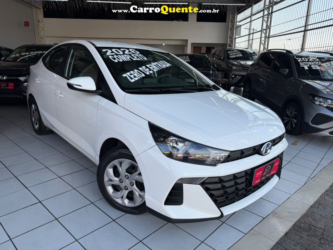 HYUNDAI   HB20S C.PLUSC.STYLE1.0 FLEX 12V MEC. 4P   BRANCO 2026 1.0 FLEX - Loja