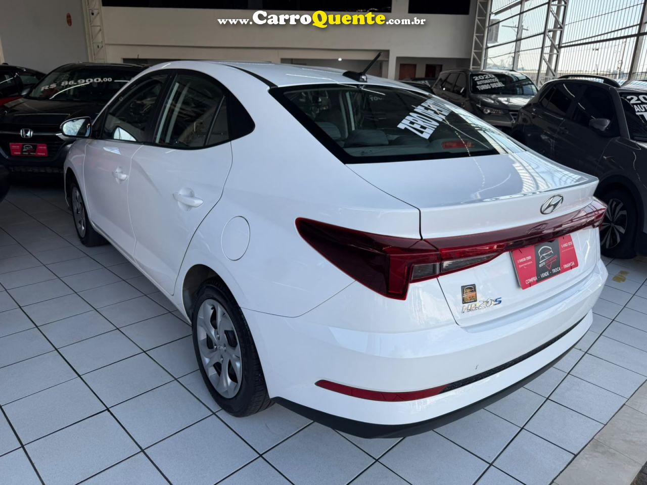 HYUNDAI   HB20S C.PLUSC.STYLE1.0 FLEX 12V MEC. 4P   BRANCO 2026 1.0 FLEX - Loja