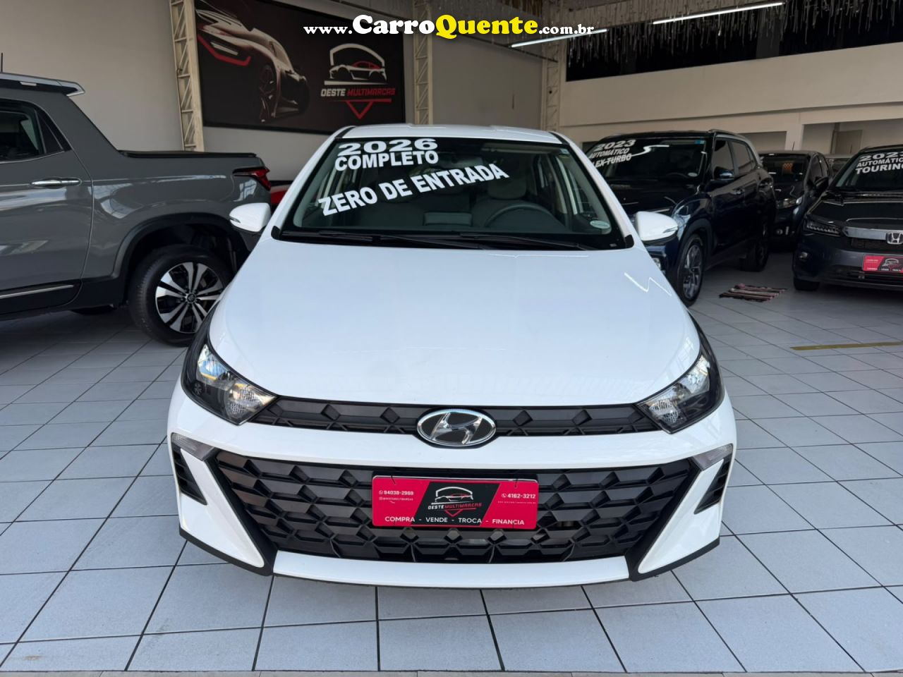 HYUNDAI   HB20S C.PLUSC.STYLE1.0 FLEX 12V MEC. 4P   BRANCO 2026 1.0 FLEX - Loja