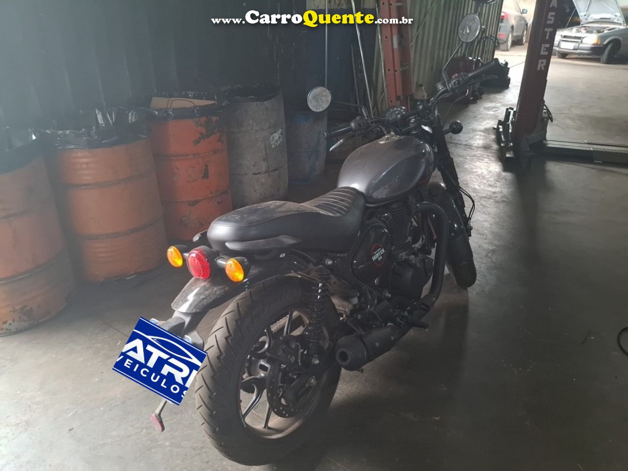 ROYAL ENFIELD   ROYAL ENFIELD HUNTER 350   CINZA 2026 21CV349 GASOLINA - Loja