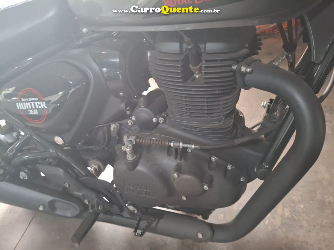 ROYAL ENFIELD   ROYAL ENFIELD HUNTER 350   CINZA 2026 21CV349 GASOLINA - Loja