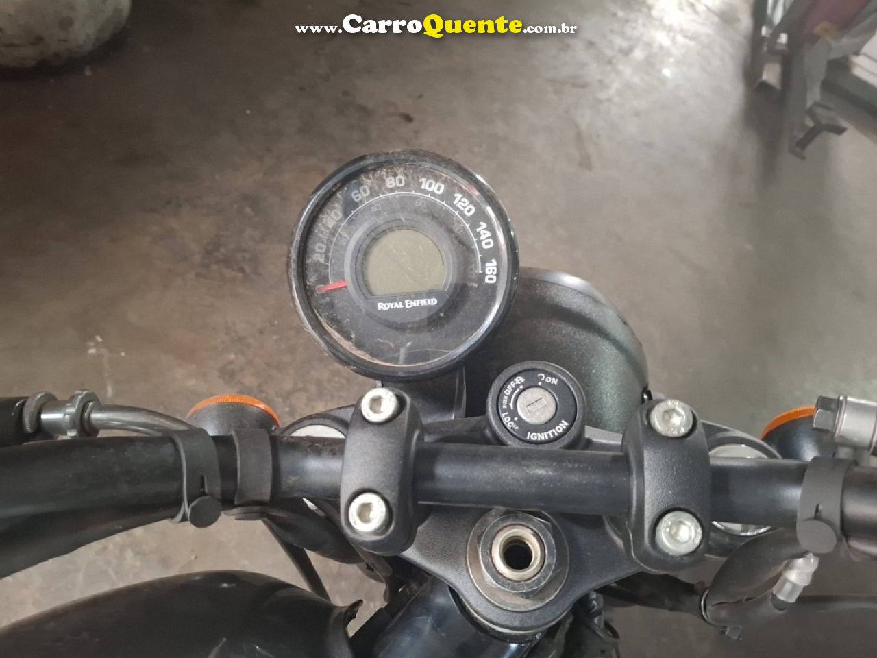 ROYAL ENFIELD   ROYAL ENFIELD HUNTER 350   CINZA 2026 21CV349 GASOLINA - Loja