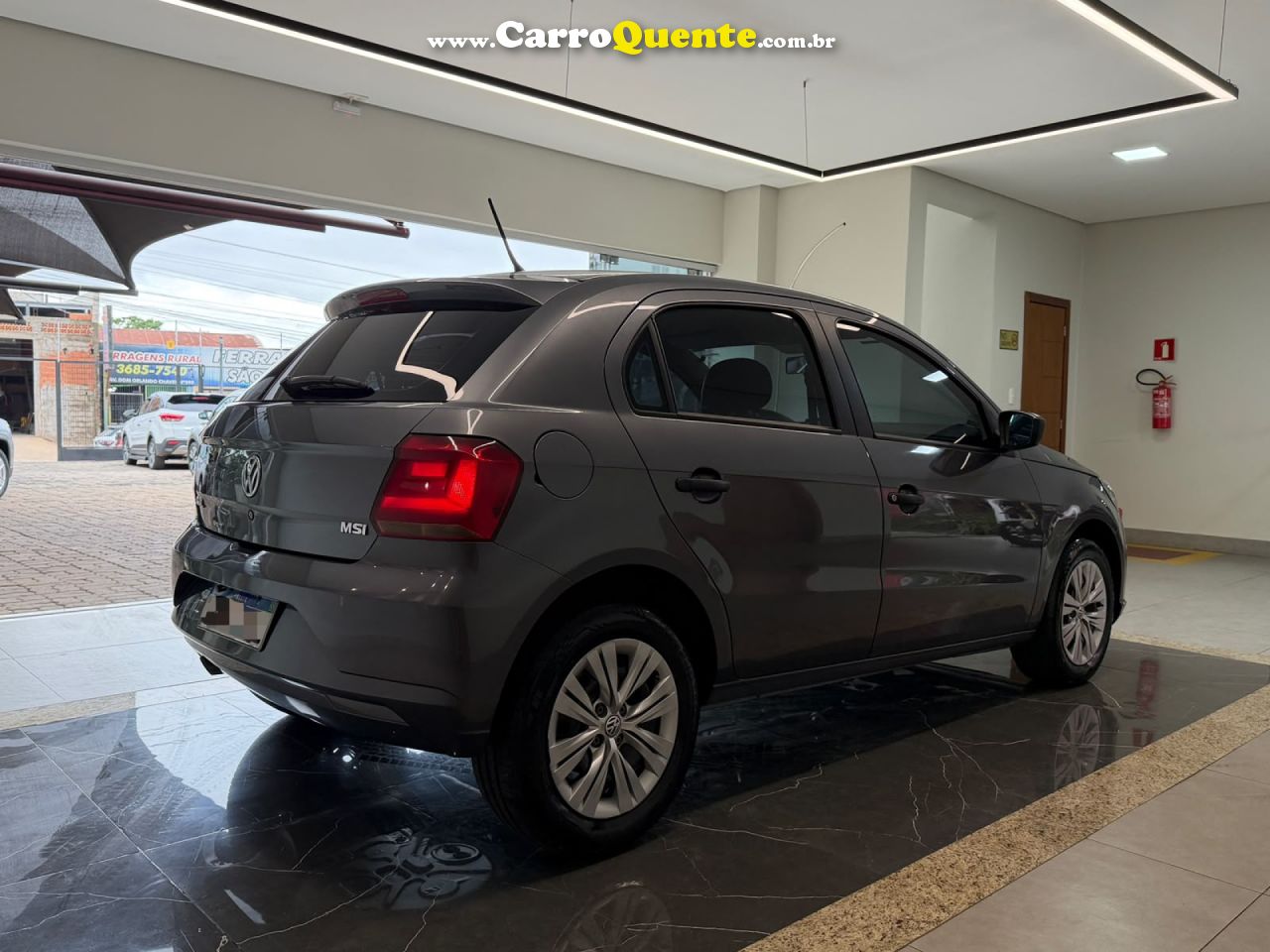 VOLKSWAGEN   GOL 1.6 MSI FLEX 16V 5P AUT.   CINZA 2021 1.6 FLEX - Loja