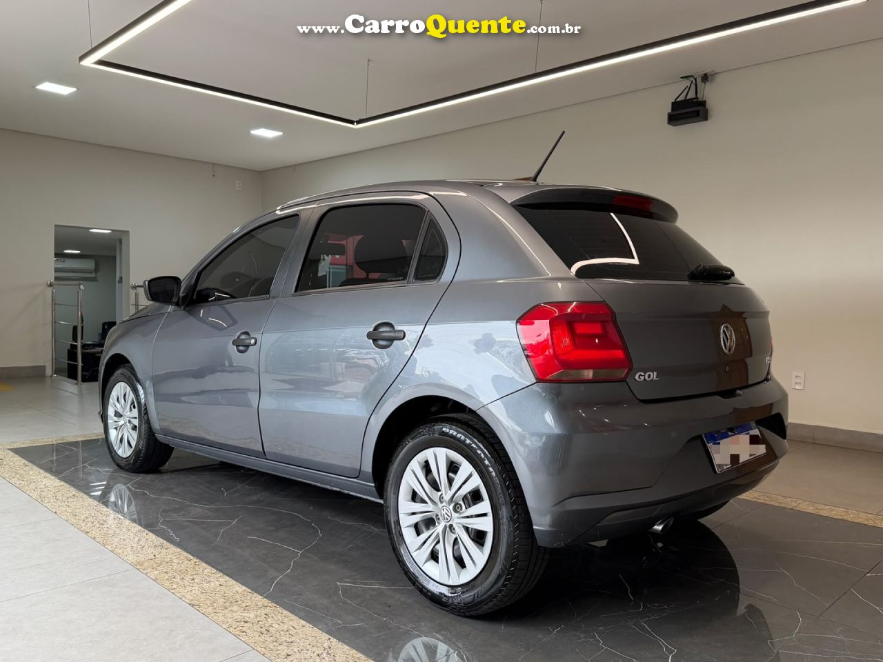 VOLKSWAGEN   GOL 1.6 MSI FLEX 16V 5P AUT.   CINZA 2021 1.6 FLEX - Loja