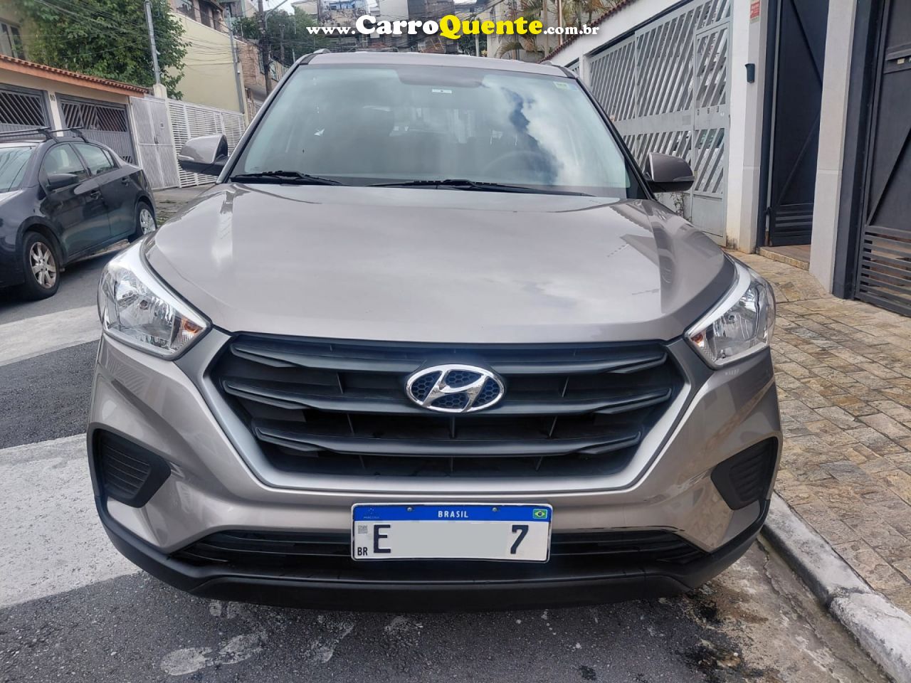HYUNDAI   CRETA ACTION 1.6 16V FLEX AUT.   PRATA 2021 1.6 FLEX - Loja
