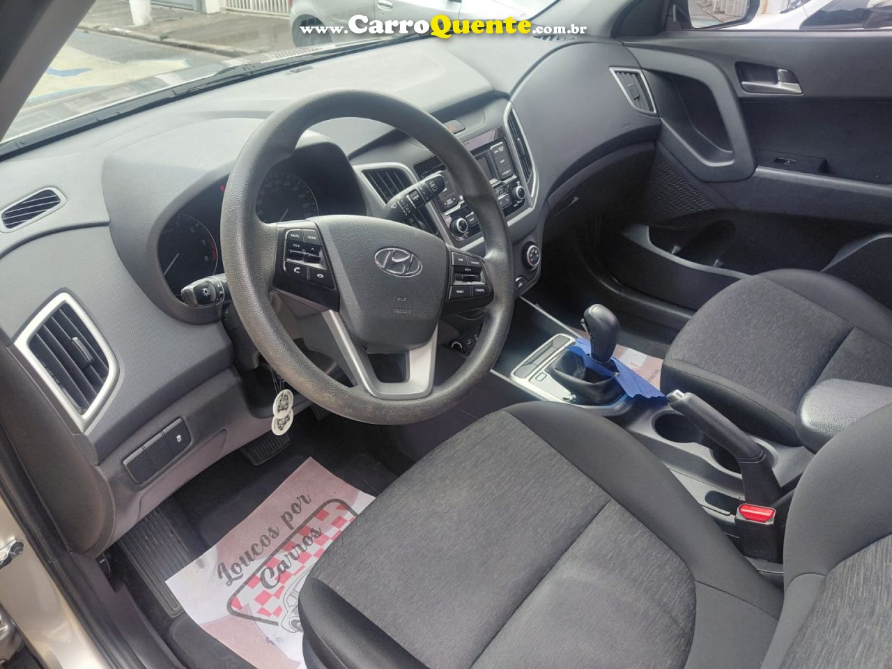 HYUNDAI   CRETA ACTION 1.6 16V FLEX AUT.   PRATA 2021 1.6 FLEX - Loja