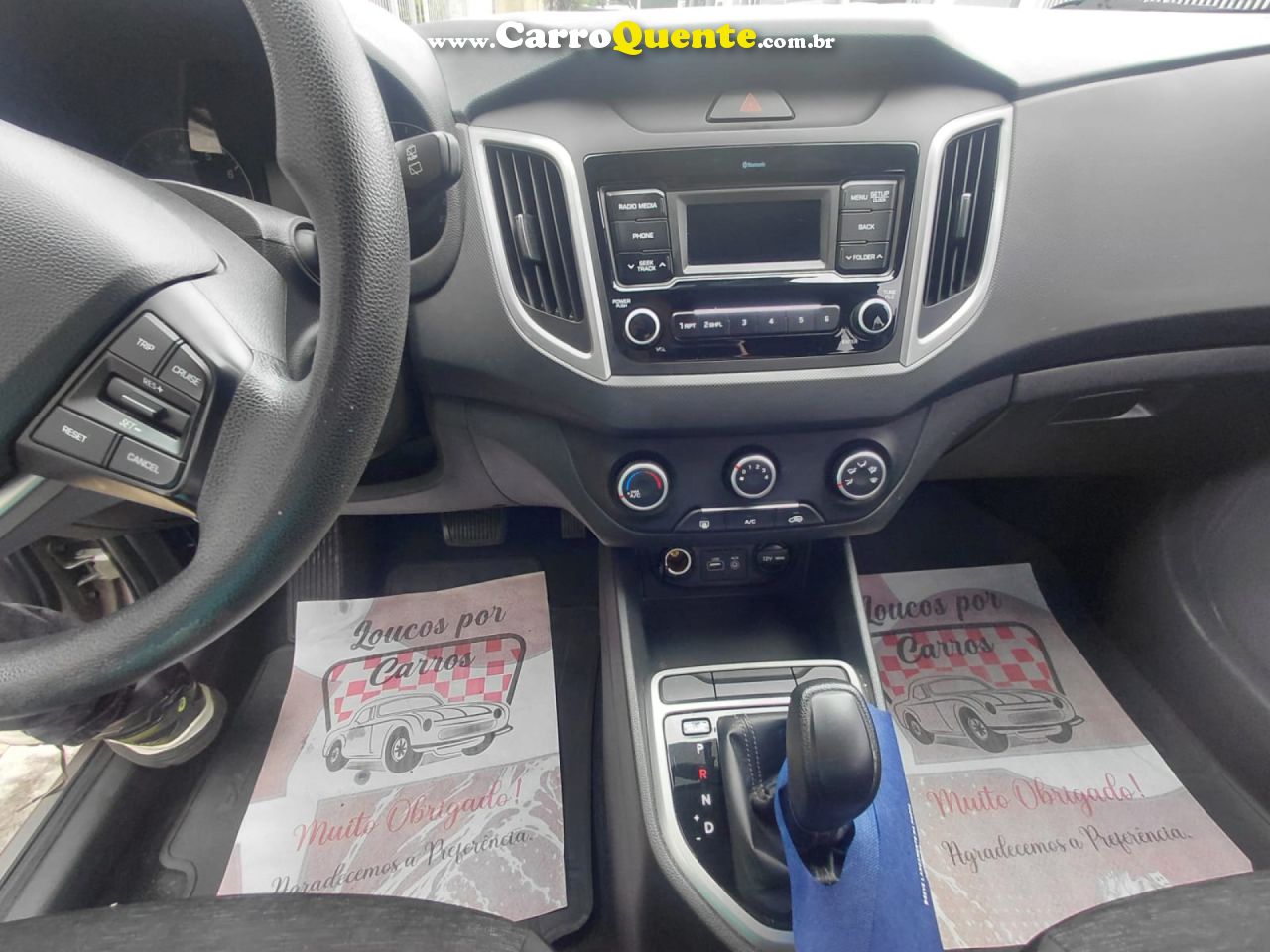 HYUNDAI   CRETA ACTION 1.6 16V FLEX AUT.   PRATA 2021 1.6 FLEX - Loja