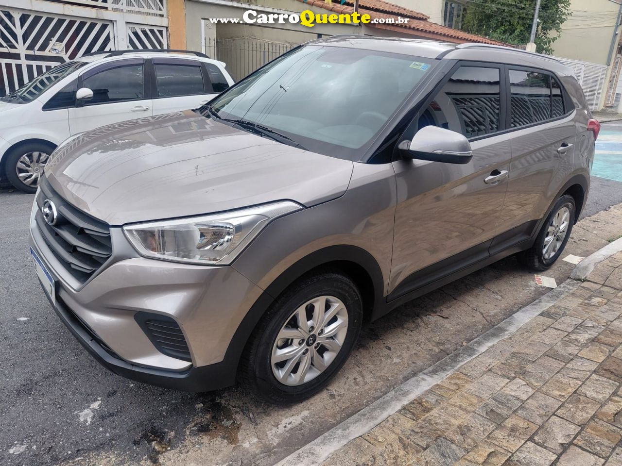 HYUNDAI   CRETA ACTION 1.6 16V FLEX AUT.   PRATA 2021 1.6 FLEX - Loja