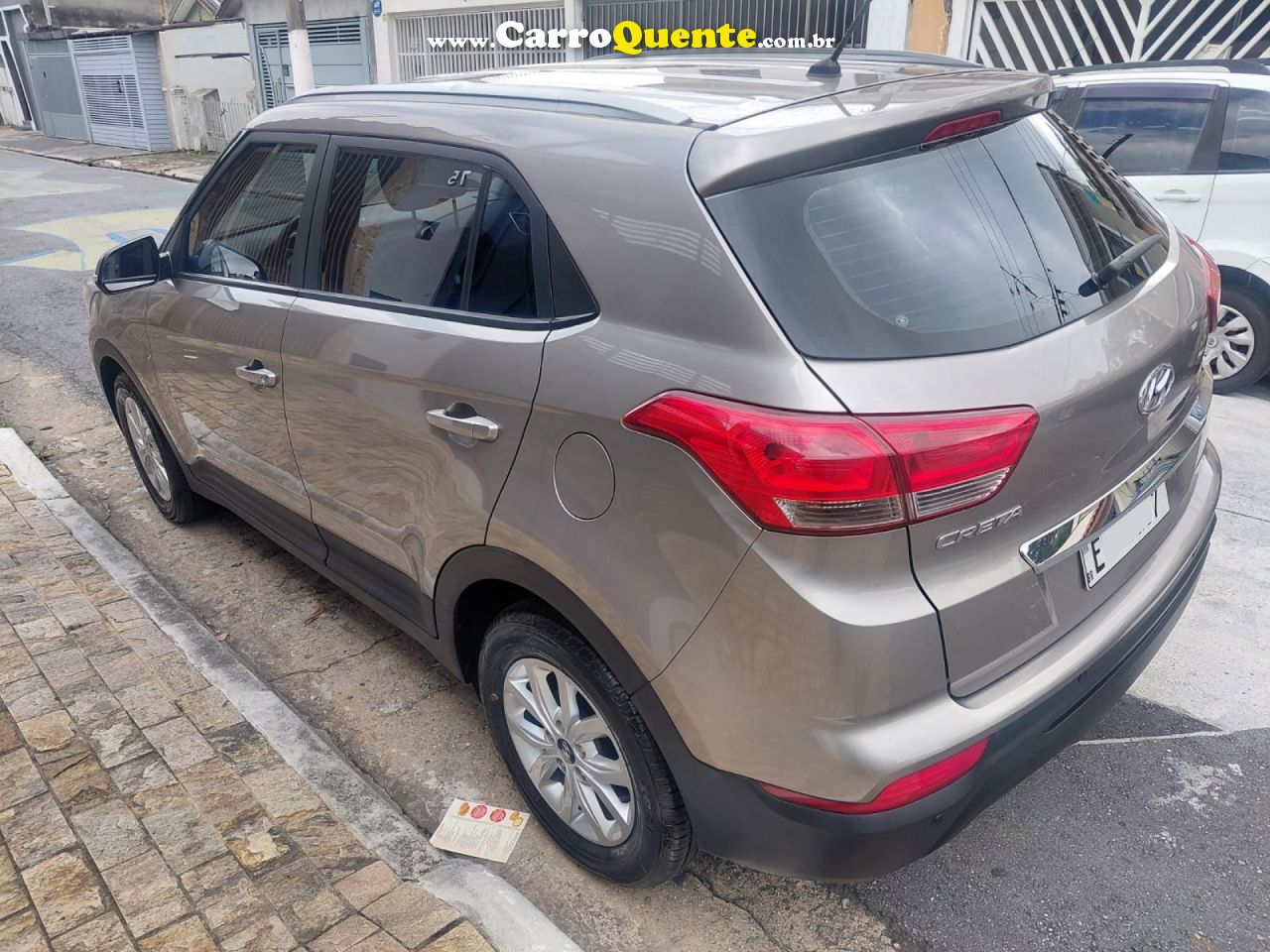 HYUNDAI   CRETA ACTION 1.6 16V FLEX AUT.   PRATA 2021 1.6 FLEX - Loja