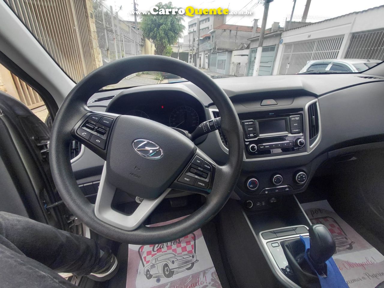 HYUNDAI   CRETA ACTION 1.6 16V FLEX AUT.   PRATA 2021 1.6 FLEX - Loja