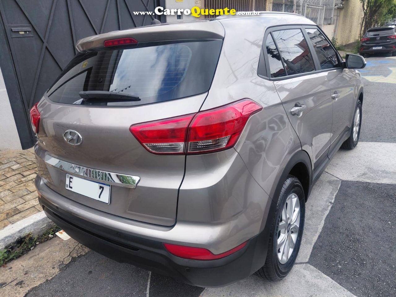 HYUNDAI   CRETA ACTION 1.6 16V FLEX AUT.   PRATA 2021 1.6 FLEX - Loja