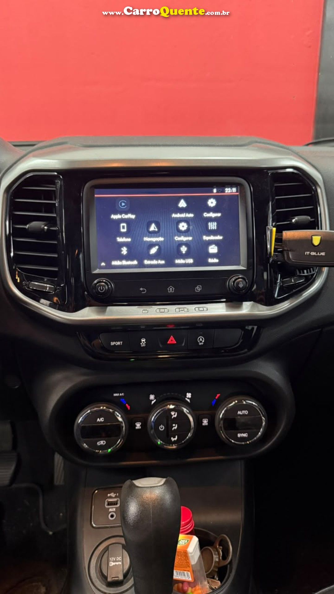 FIAT   TORO ENDURANCE 1.8 16V FLEX AUT.   PRATA 2020 1.8 FLEX - Loja