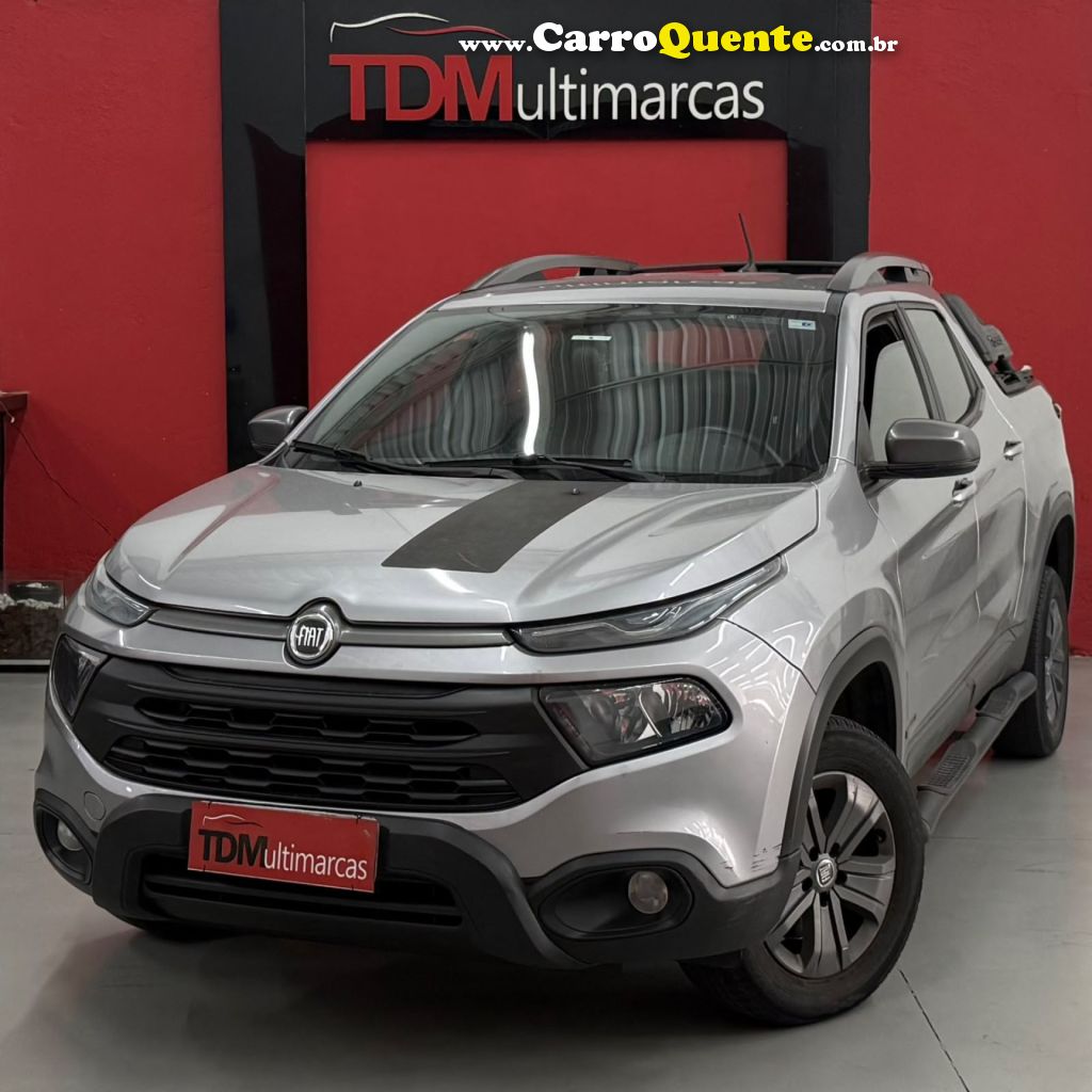 FIAT   TORO ENDURANCE 1.8 16V FLEX AUT.   PRATA 2020 1.8 FLEX - Loja