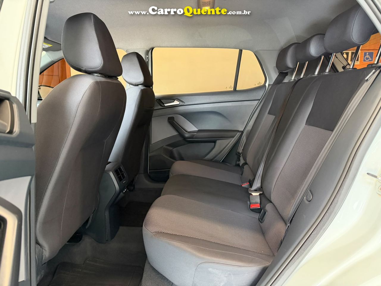 VOLKSWAGEN   T-CROSS 200 TSI 1.0  FLEX 12V 5P AUT.   BRANCO 2024 1.0 FLEX - Loja