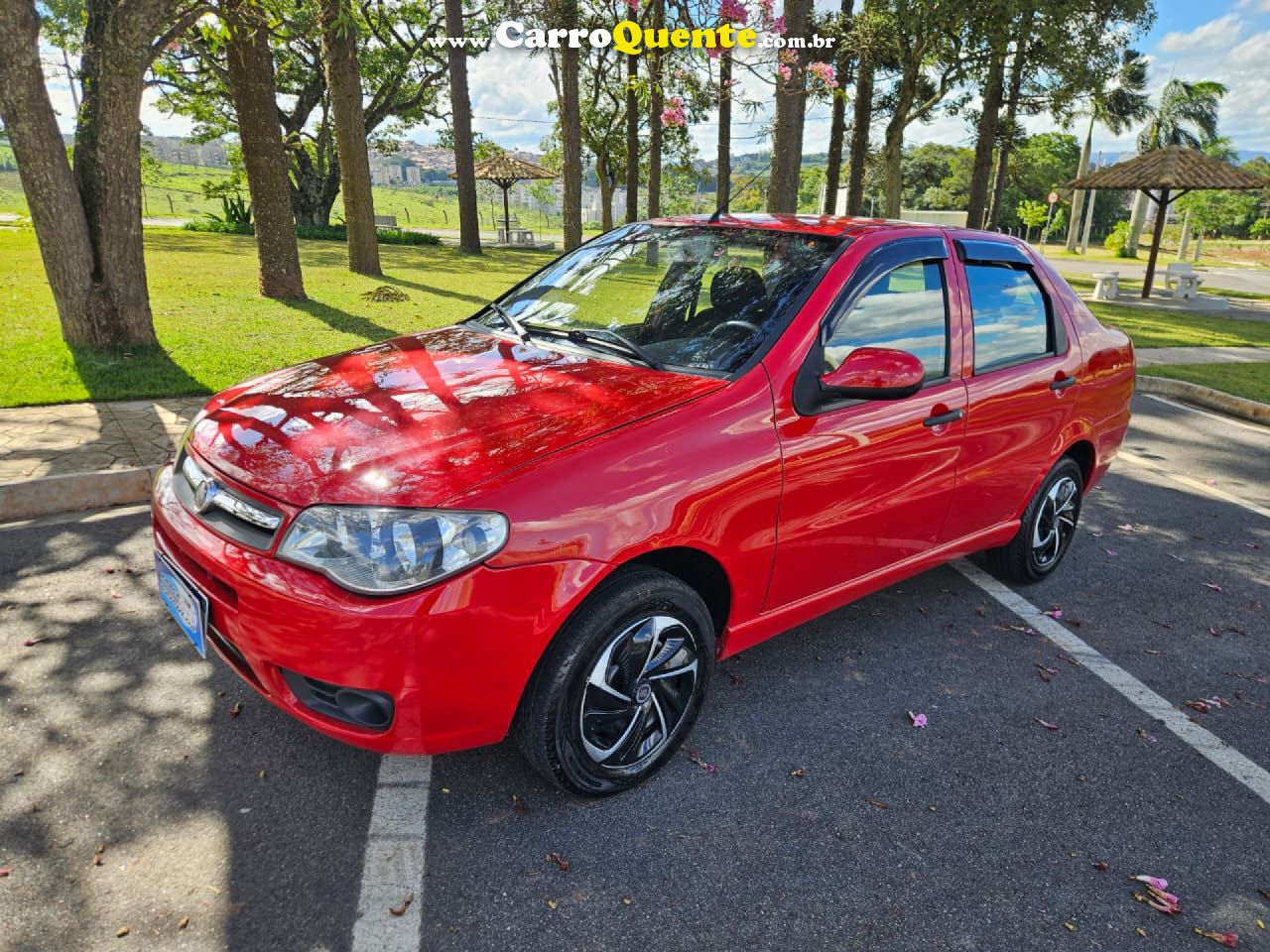FIAT   SIENA CELEBRATION 1.0 FIRE FLEX 8V 4P   VERMELHO 2012 1.0 FLEX - Loja