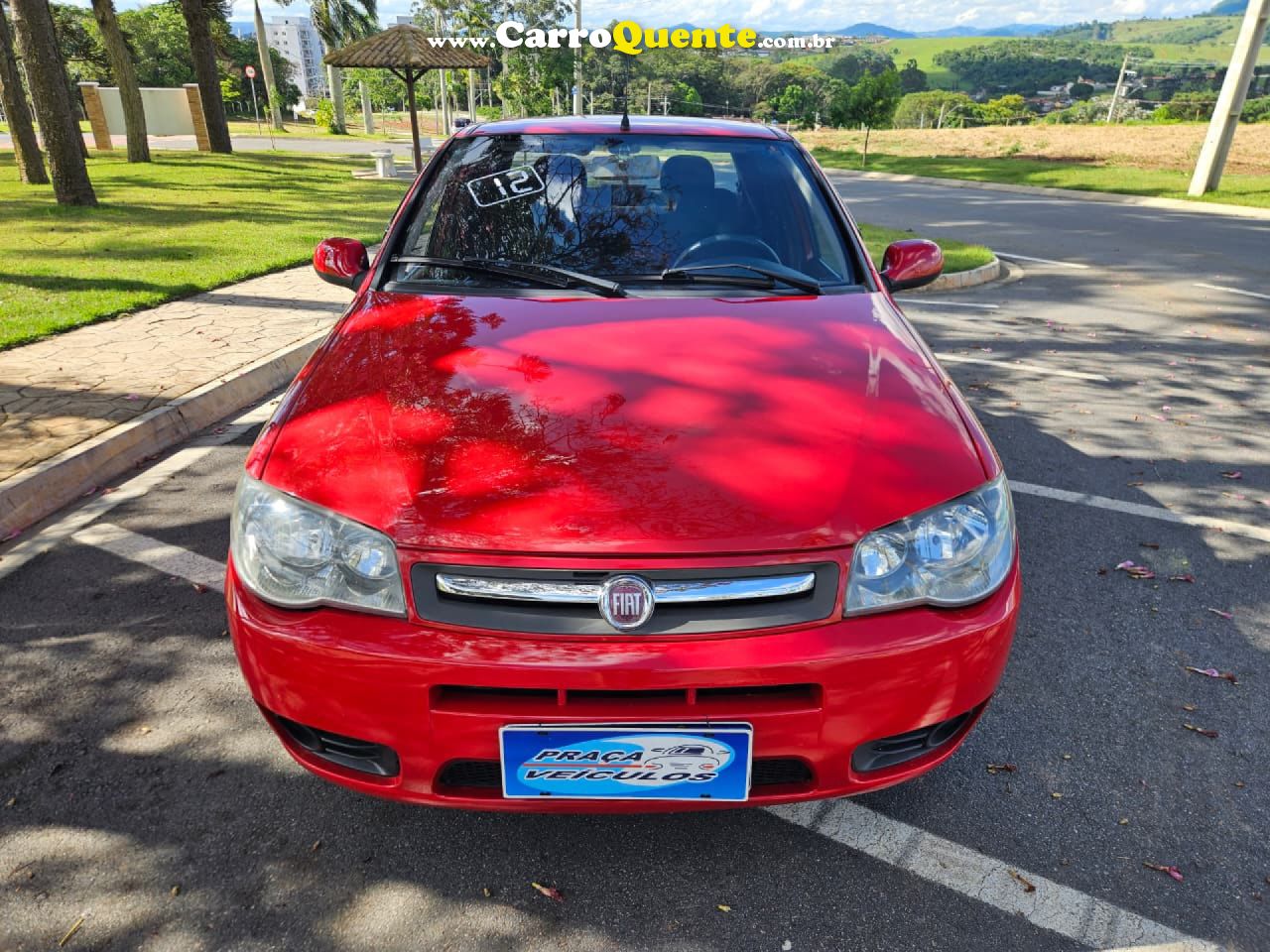 FIAT   SIENA CELEBRATION 1.0 FIRE FLEX 8V 4P   VERMELHO 2012 1.0 FLEX - Loja