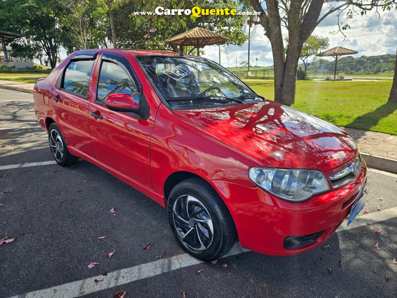 FIAT   SIENA CELEBRATION 1.0 FIRE FLEX 8V 4P   VERMELHO 2012 1.0 FLEX - Loja
