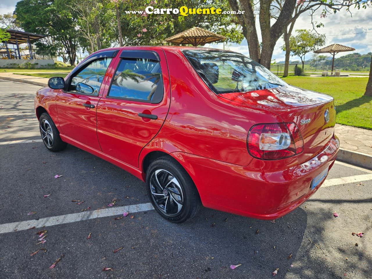 FIAT   SIENA CELEBRATION 1.0 FIRE FLEX 8V 4P   VERMELHO 2012 1.0 FLEX - Loja