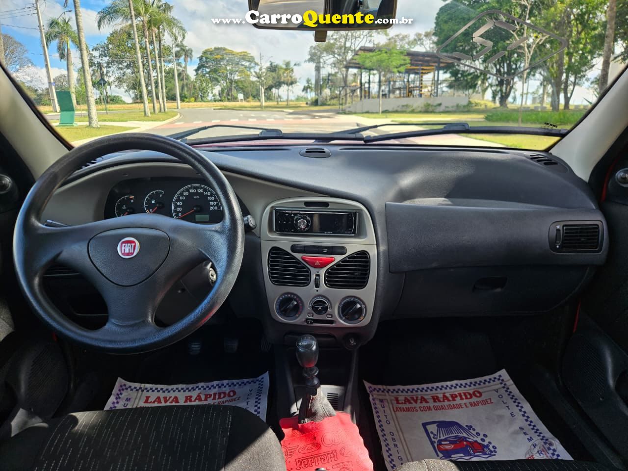 FIAT   SIENA CELEBRATION 1.0 FIRE FLEX 8V 4P   VERMELHO 2012 1.0 FLEX - Loja