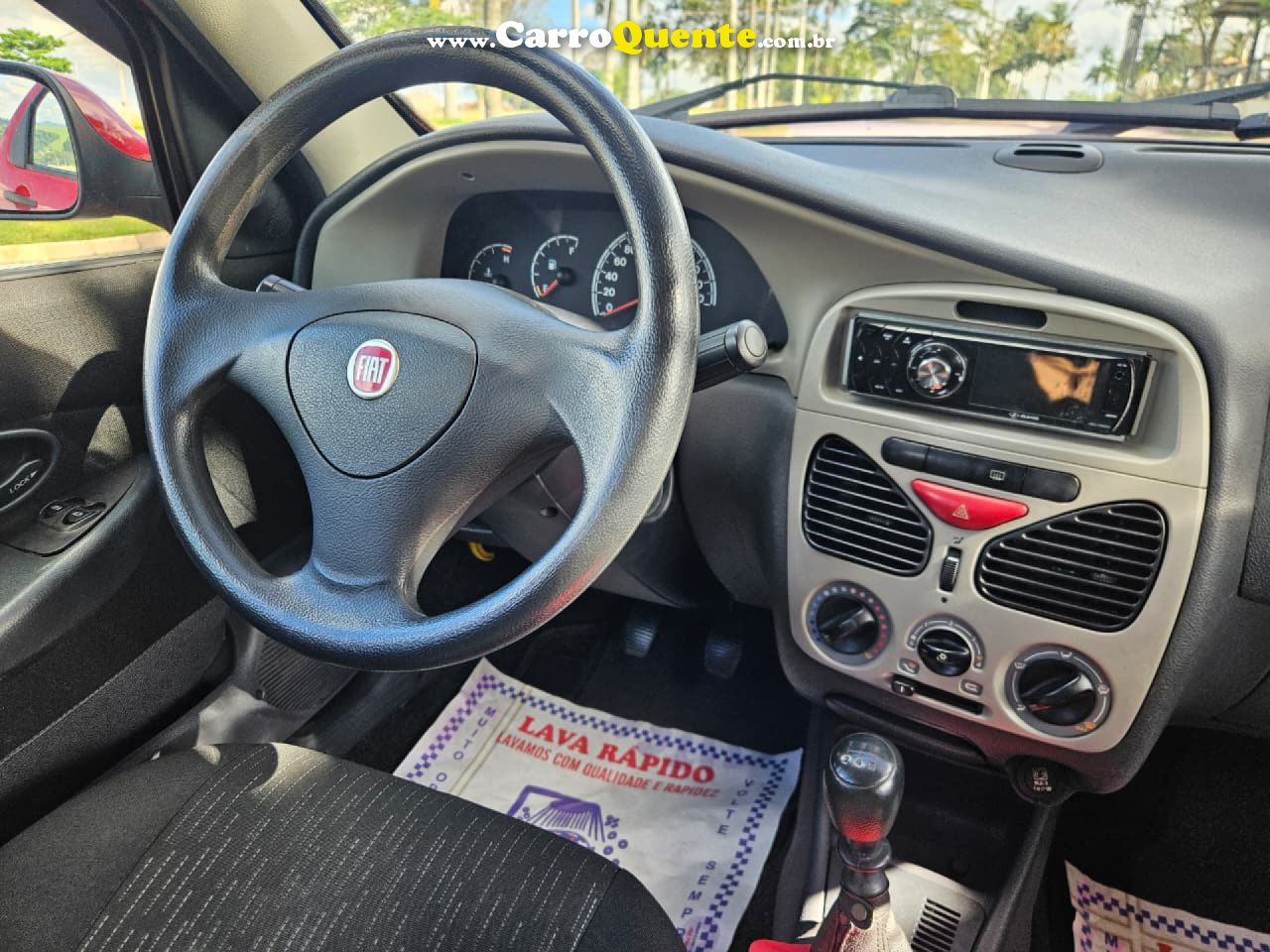 FIAT   SIENA CELEBRATION 1.0 FIRE FLEX 8V 4P   VERMELHO 2012 1.0 FLEX - Loja