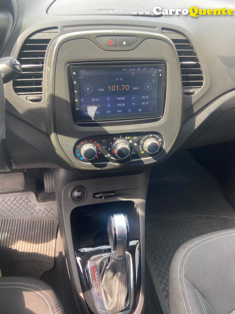 RENAULT   CAPTUR LIFE 1.6 AUT   PRATA 2019 1.6 FLEX - Loja