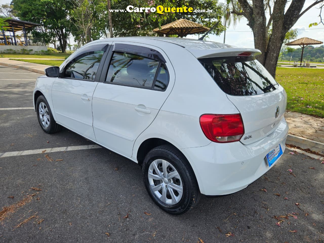 VOLKSWAGEN   GOL (NOVO) 1.0 MI TOTAL FLEX 8V 4P   BRANCO 2014 1.0 FLEX - Loja