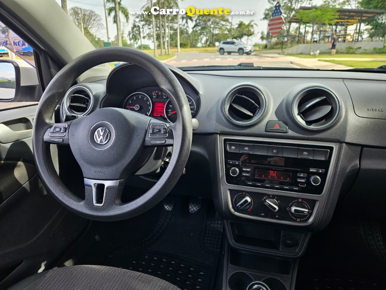 VOLKSWAGEN   GOL (NOVO) 1.0 MI TOTAL FLEX 8V 4P   BRANCO 2014 1.0 FLEX - Loja