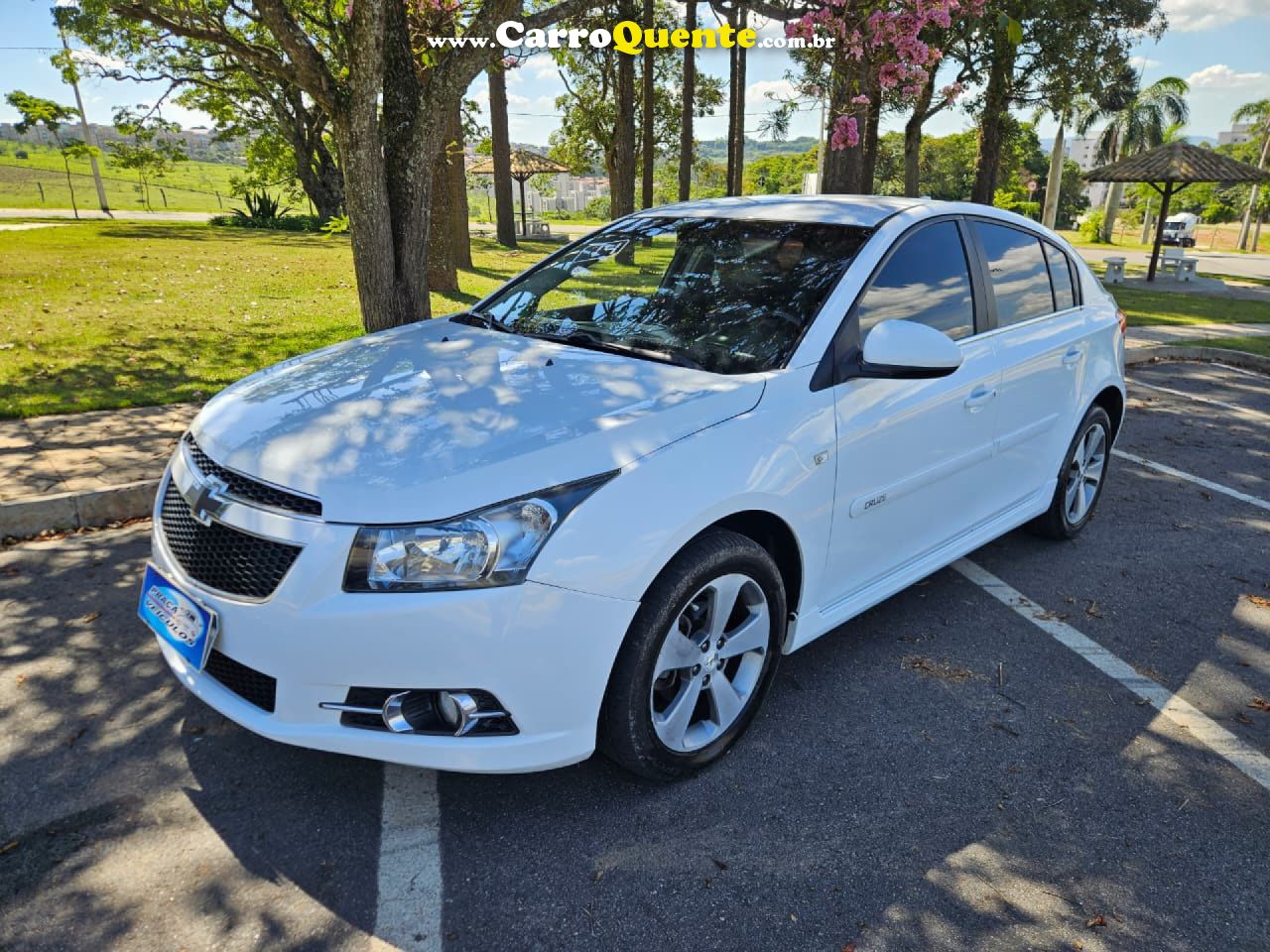 CHEVROLET   CRUZE HB SPORT LT 1.8 16V FLEXP. 5P AUT   BRANCO 2014 1.8 FLEX - Loja