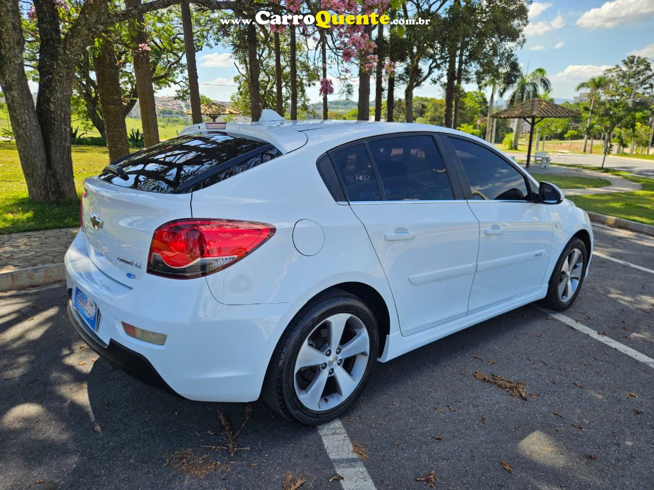 CHEVROLET   CRUZE HB SPORT LT 1.8 16V FLEXP. 5P AUT   BRANCO 2014 1.8 FLEX - Loja