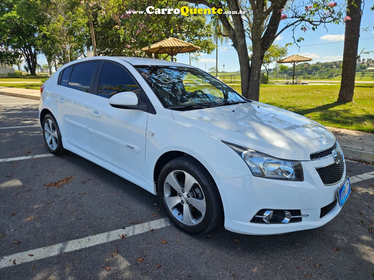 CHEVROLET   CRUZE HB SPORT LT 1.8 16V FLEXP. 5P AUT   BRANCO 2014 1.8 FLEX - Loja