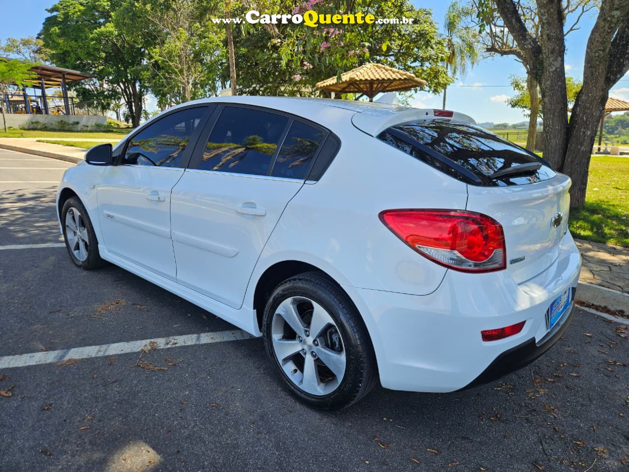 CHEVROLET   CRUZE HB SPORT LT 1.8 16V FLEXP. 5P AUT   BRANCO 2014 1.8 FLEX - Loja