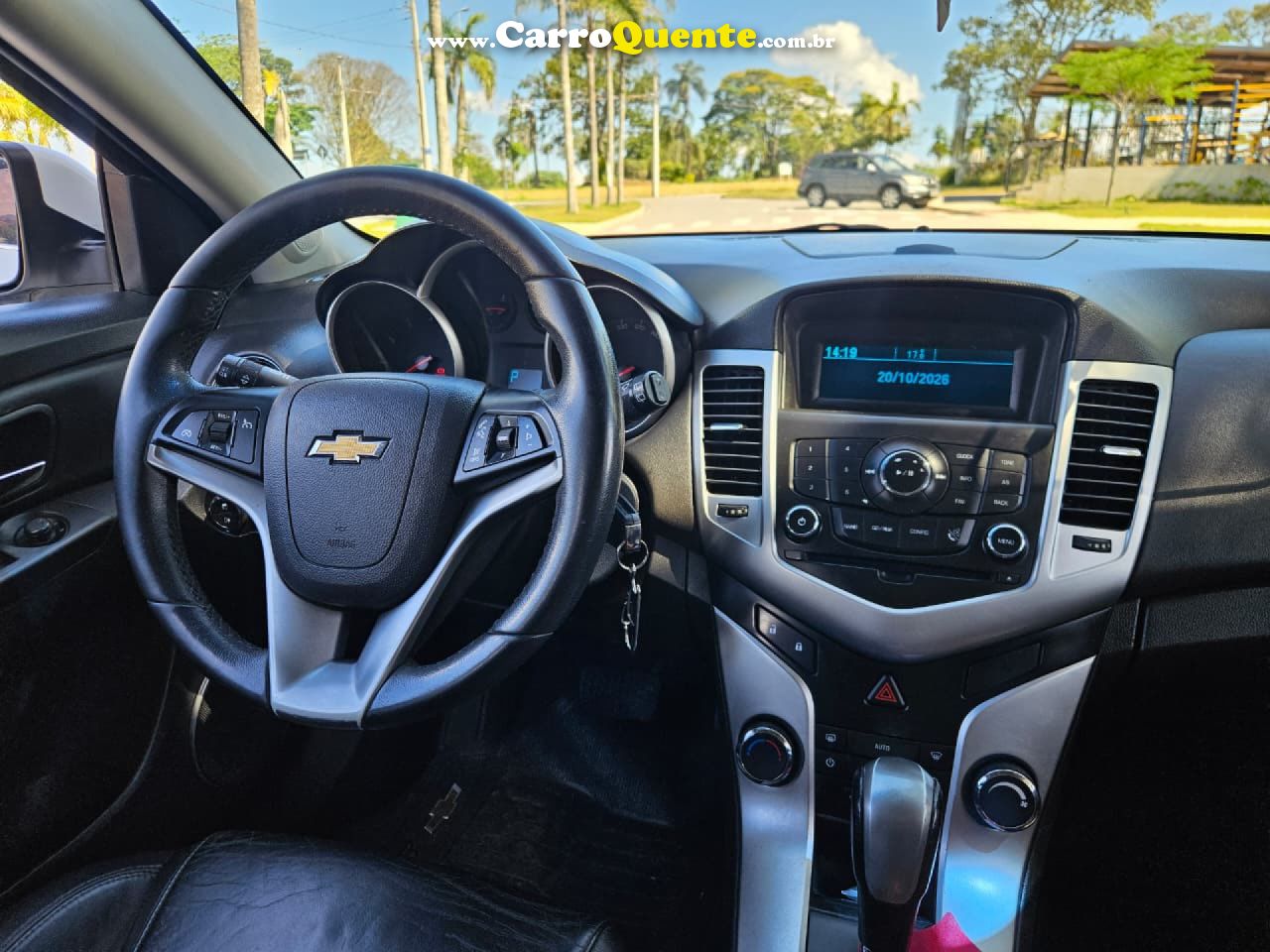 CHEVROLET   CRUZE HB SPORT LT 1.8 16V FLEXP. 5P AUT   BRANCO 2014 1.8 FLEX - Loja