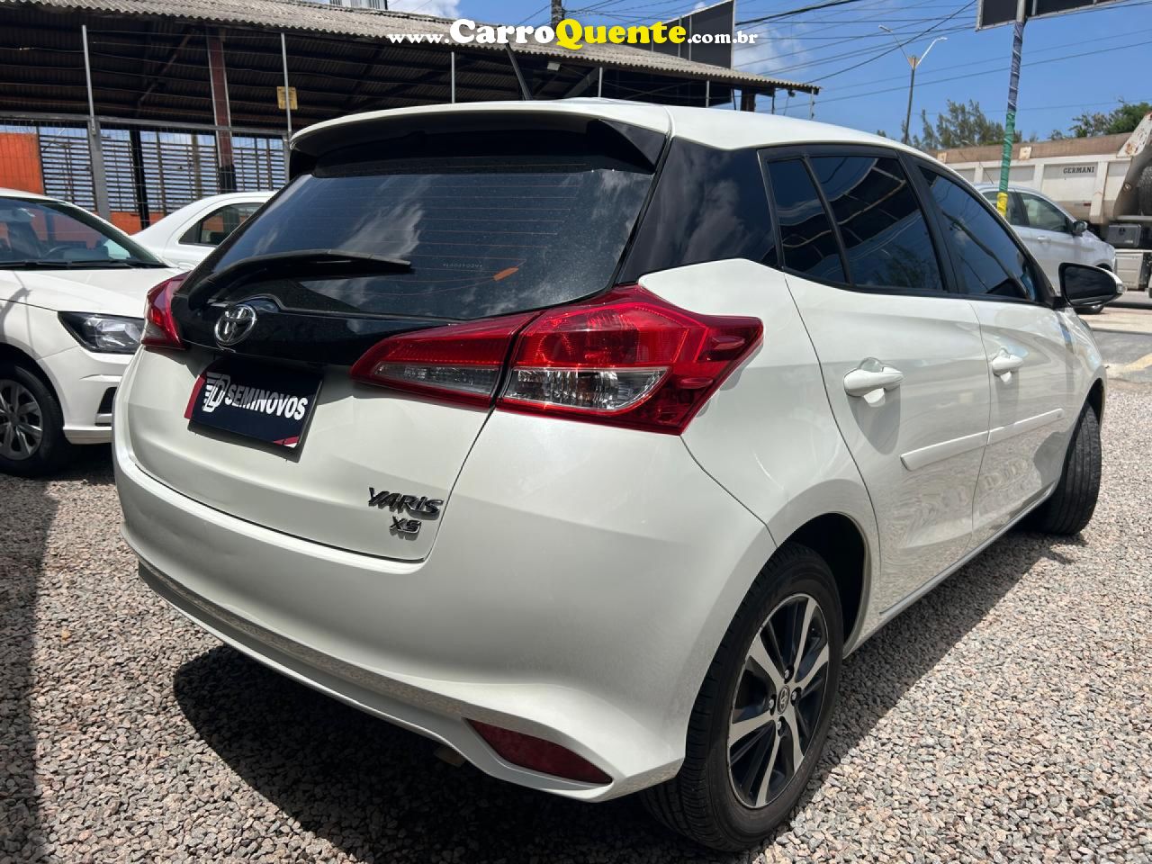 TOYOTA   YARIS XLS CONNECT 1.5 FLEX 16V 5P AUT.   BRANCO 2020 1.5 FLEX - Loja