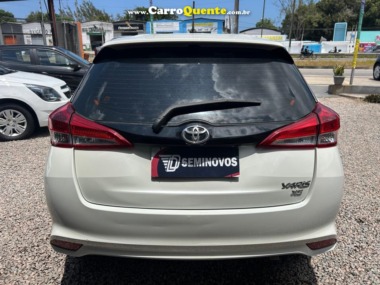 TOYOTA   YARIS XLS CONNECT 1.5 FLEX 16V 5P AUT.   BRANCO 2020 1.5 FLEX - Loja